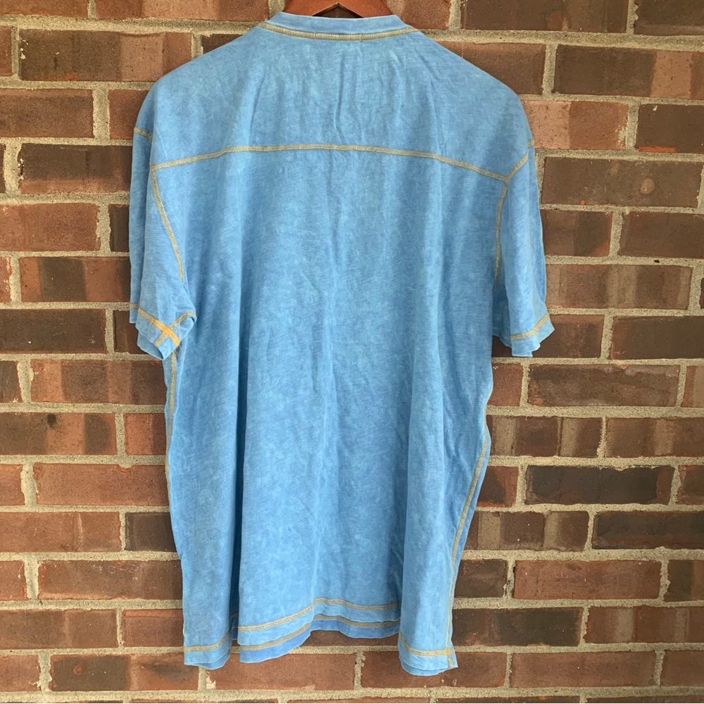 Agave Denim Blue short Sleeve Top Men’s US XXL Regular - Picture 5 of 10